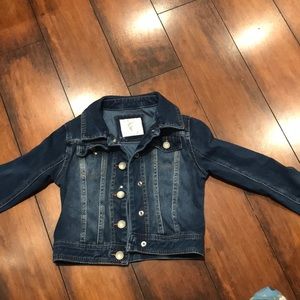 Justice soft denim jacket